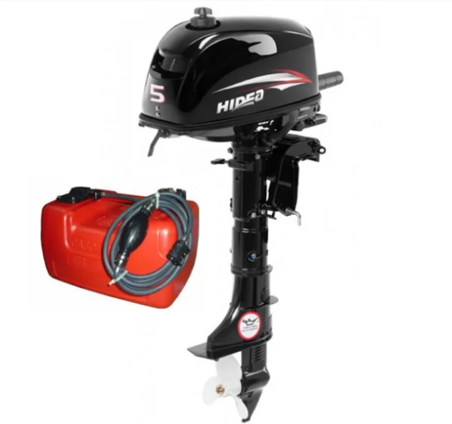 Лодочный мотор Hidea HD5FHS + Бак на 12 литров!