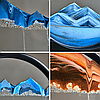 Песчаная 3D картина - антистресс Арабика Sand Painting 17.5 см. / Движущаяся картина - подарок на подставке,, фото 10