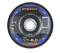 Диск шлифовальный по металлу 125х7 KSM ALPHA RHODIUS