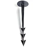 Колышки Шпильки для фиксации агротканей с большой шляпкой 15 см, фото 2