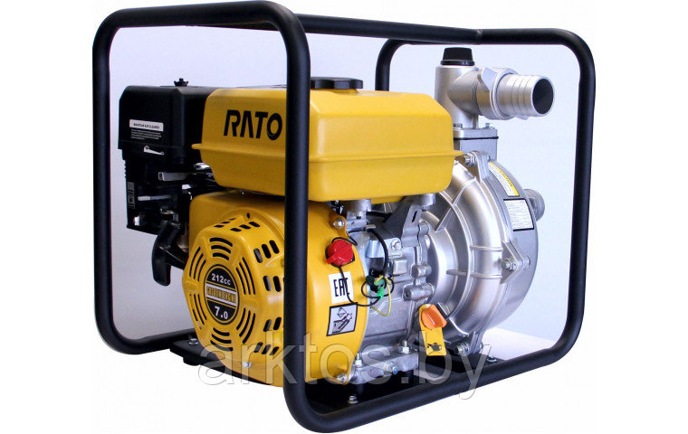 Мотопомпа для чистой воды RATO RT50YB80-3.8Q, 16 м3/ч, 80 м.