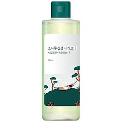 Тонер с экстрактами сосны и центеллы для проблемной кожи Round Lab Pine Calming Cica Toner. 250 мл