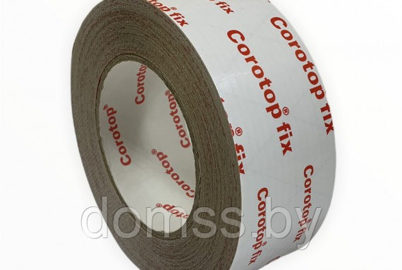 Лента односторонняя COROTOP FIX (50мм*25м) для кровельных пленок и мембран