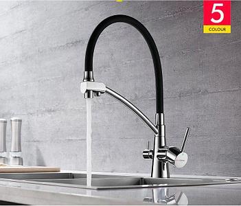 Смеситель для кухни Ledeme L4855-2