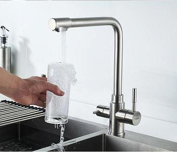 Смеситель для кухни LEDEME L4355-3