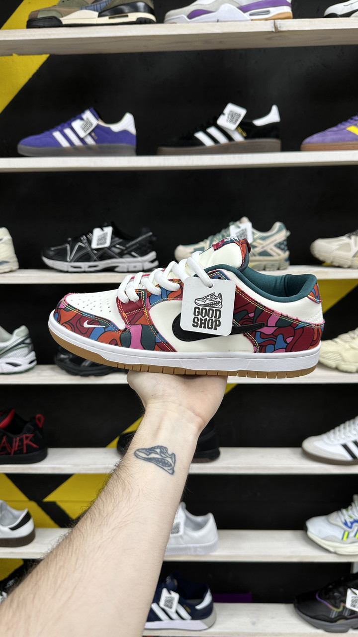 Кроссовки Parra x Nike SB Dunk Low Abstract Art