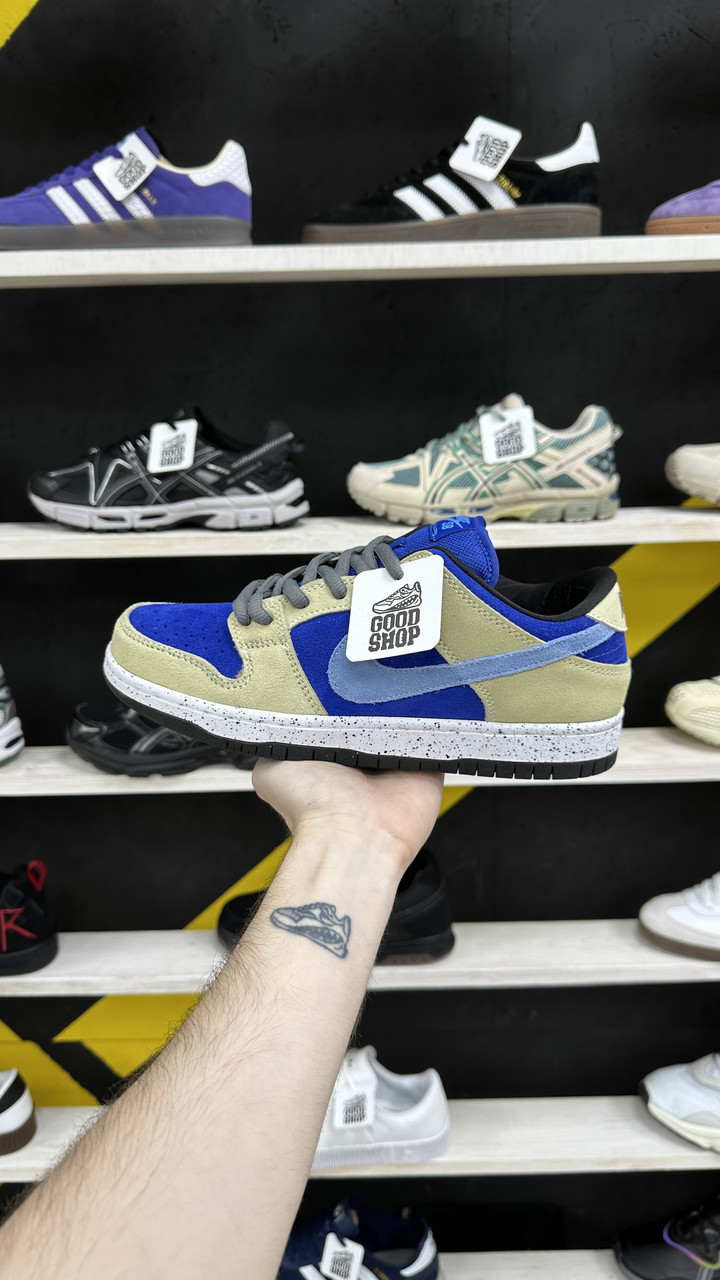 Кроссовки Nike SB Dunk Low Celadon Beige Blue White