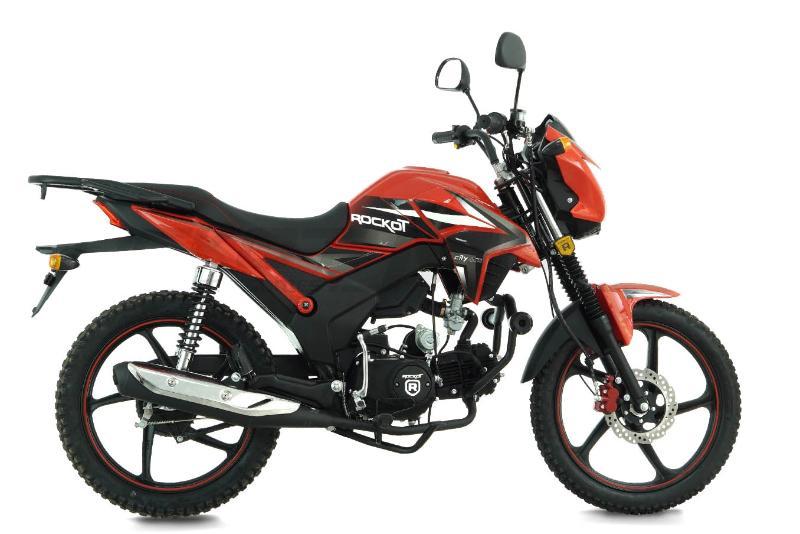 Мопед ROCKOT ALPHA CITY M-12 красный глянцевый