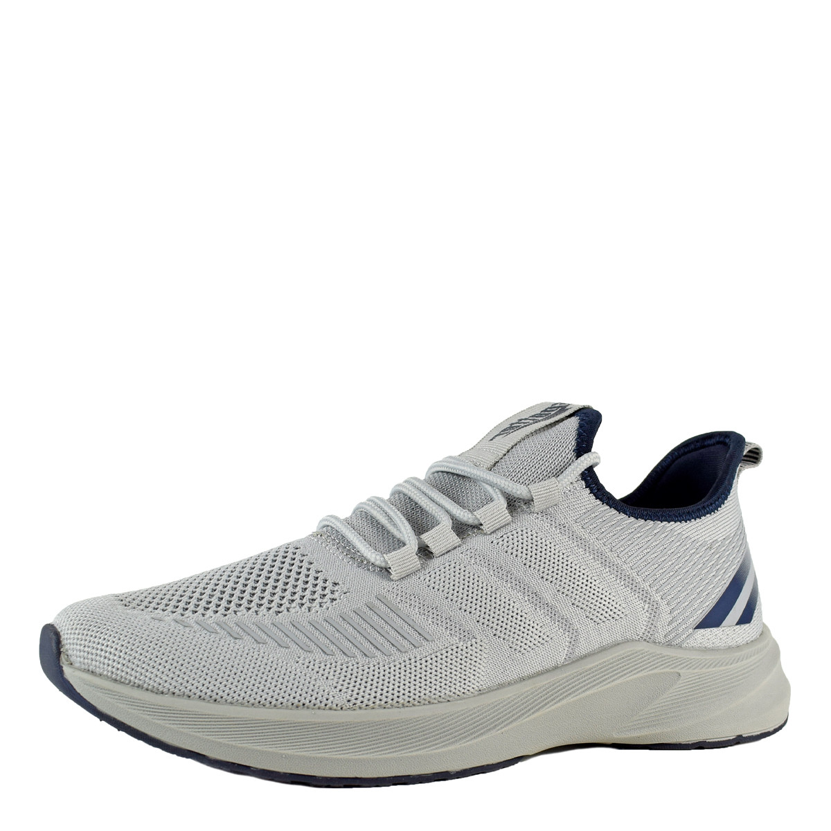 Кроссовки мужские текстильные Spotter арт.827336-Серый,р-ры:40-45