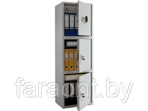 Бухгалтерский шкаф SL-125/3T EL ПРАКТИК (металлический) для хранения документов - фото 1 - id-p33729242