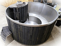 Купель круглая из нержавеющей стали