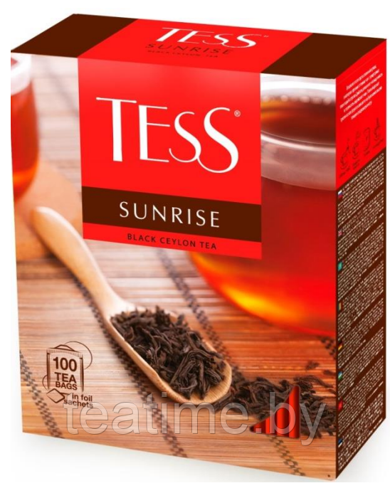 Чай Тесс Sunrise 100 пак. (черный) - фото 2 - id-p33732218