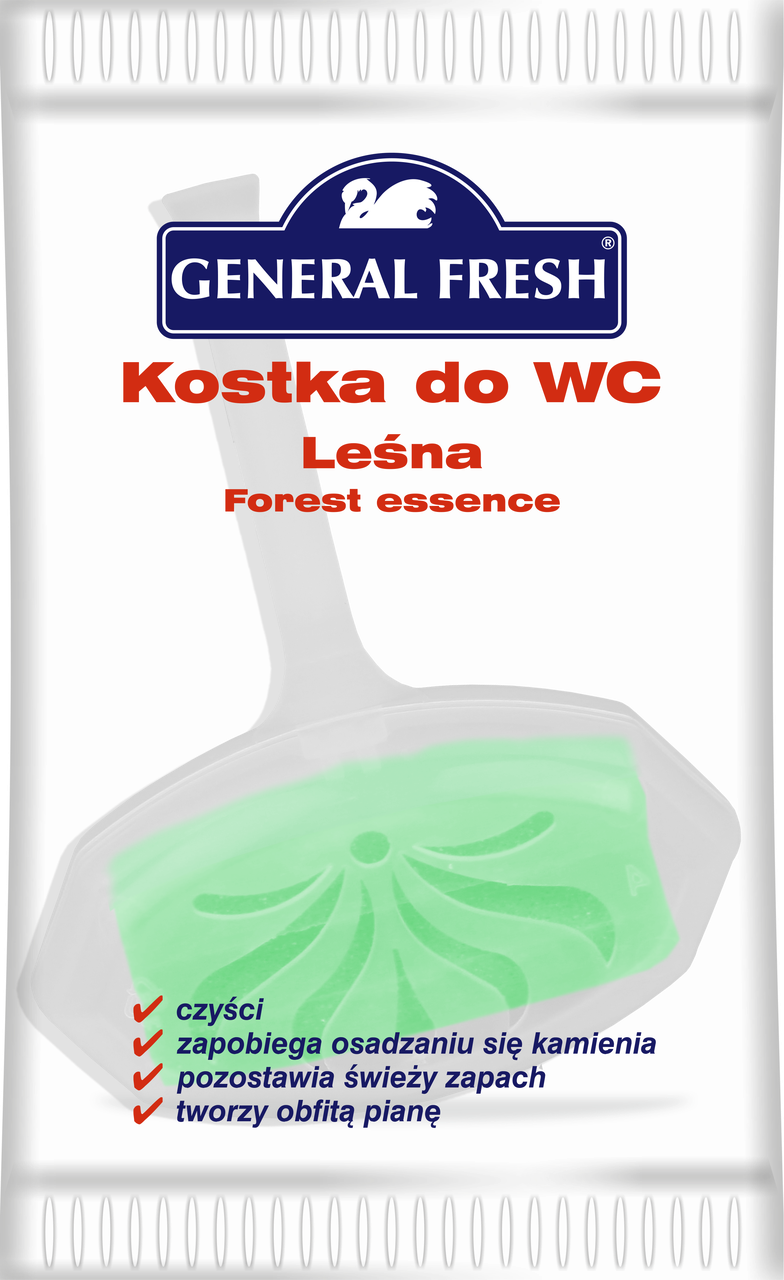 Освежитель для унитазов "KOSTKA do WC" General Fresh в целлофане лес - фото 1 - id-p33734534