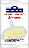 Освежитель для унитазов "KOSTKA do WC" General Fresh в целлофане лимон