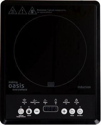 Плита Индукционная Oasis РI-B12SK черный закаленное стекло (настольная)