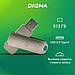 Флешка USB Digma DRIVE3 512ГБ, USB3.0, серебристый [dgfum512a30sr], фото 2
