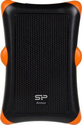 Внешний диск HDD Silicon Power Armor A30 SP010TBPHDA30S3K, 1ТБ, черный