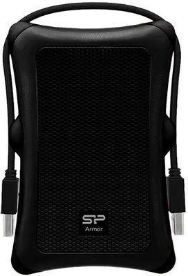 Внешний диск HDD Silicon Power Armor A30 SP010TBPHDA30S3A, 1ТБ, черный