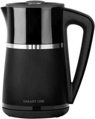 Чайник электрический GALAXY LINE GL 0338, 2200Вт, черный