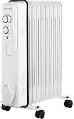 Масляный радиатор CENTEK CT-6206, 2000Вт, 9 секций, 3 режима, белый