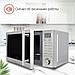 Микроволновая печь STARWIND SMW5220, 700Вт, 20л, нержавеющая сталь, фото 4