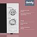 Микроволновая печь DOMFY DSW-MW202, 700Вт, 20л, белый, фото 4