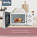 Микроволновая печь DOMFY DSW-MW202, 700Вт, 20л, белый, фото 5