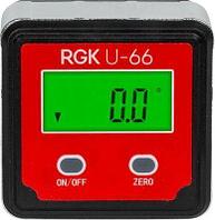 Уровень электронный RGK U-66 0см, магнитный, глазков: 0шт [776080]