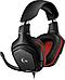 Гарнитура Logitech G331,  для компьютера и игровых консолей, мониторные,  проводные, черный  / красный, фото 2