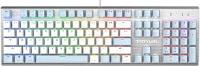 Клавиатура A4Tech Fstyler FS100 Neon (серебристый/голубой)