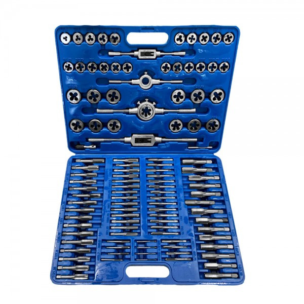 Набор приспособлений для восстановления наружных и внутренних резьб, 110 предметов (метрические), арт. HZ