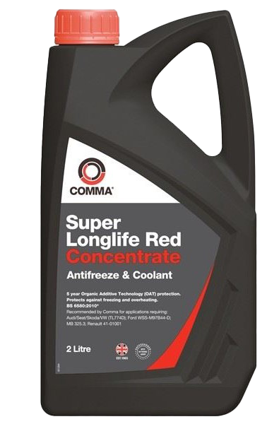Антифриз Comma Super Longlife Red, 2л