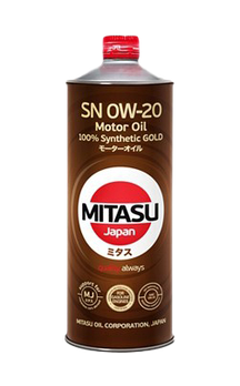 Моторное масло MITASU GOLD SN 0W-20, 1л