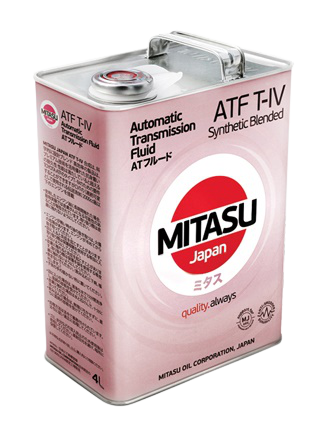 Трансмиссионное масло MITASU ATF T-IV, 4л