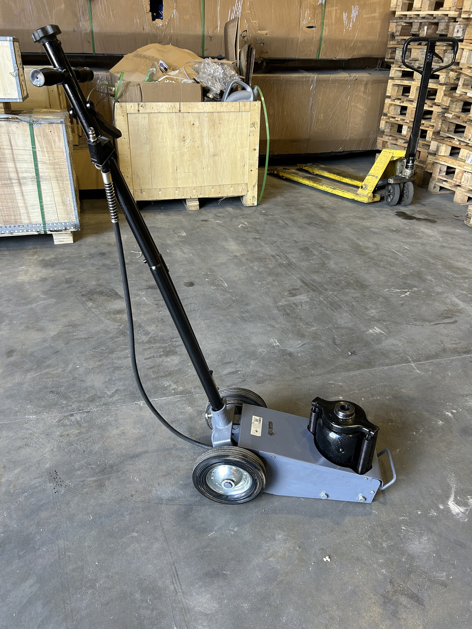 KraftWell KRWAJ35_repair Домкрат пневмо-гидравлический, г/п 35 т