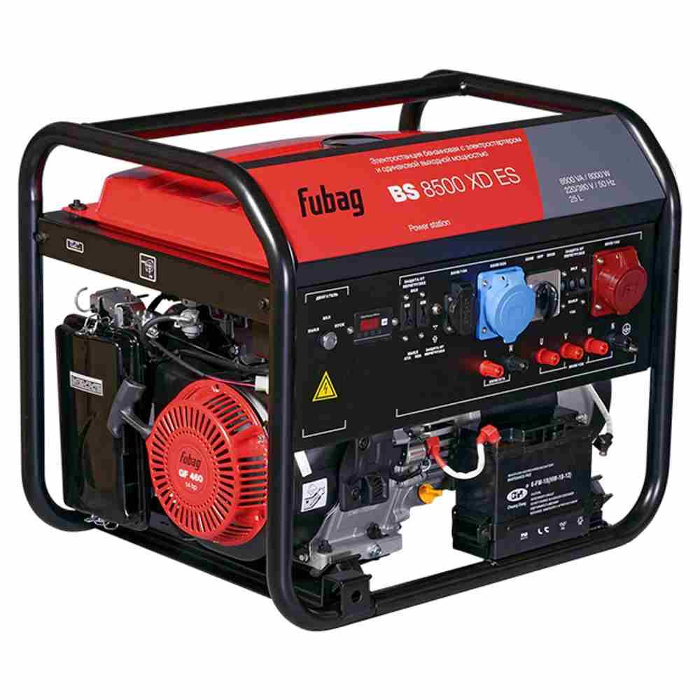 Бензогенератор FUBAG BS 8500 A ES Duplex