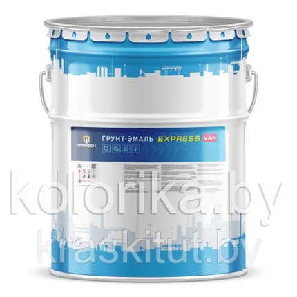 Грунт-эмаль EXPRESS VAN 45 ФАРБЕН, фото 2