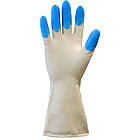 Перчатки ПВХ (виниловые) хозяйственные Komfi, размер L, 1 пара, фото 2