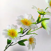 Ветка ромашки 6 голов 38 см, фото 3