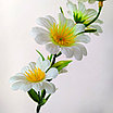 Ветка ромашки 6 голов 38 см, фото 4