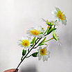 Ветка ромашки 6 голов 38 см, фото 2