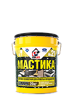 Мастика кровельная и гидроизоляционная МБПХ IzoLUX №21 (3кг ведро)
