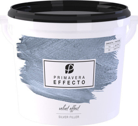 Декоративный состав PRIMAVERA Effecto E 1,1л (0,9 кг) NEW-1, фото 2