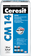 Ceresit/СМ 14/ Растворная сухая облицовачная смесь (для деформир.осн.)  25кг