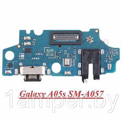 Плата нижняя Original с разъемом зарядного, микрофоном Samsung Galaxy A05S/A057F