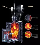 Печь Технолит Искандер ЗК 18 (М) под облицовку, фото 3
