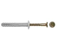 Дюбель-гвоздь US 6x40 гриб, полипропилен, дой-пак L, МОНТАЖ (пакет/100шт)