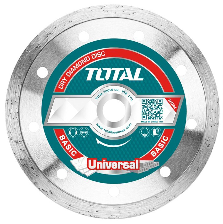 Диск алмазный 125x5x22,2 мм TOTAL TAC2121253