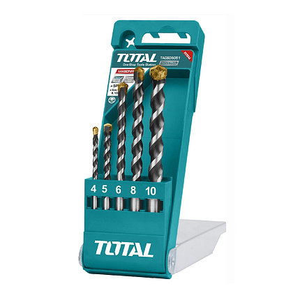 Набор сверл по бетону TOTAL TACSD5051 (5 шт), фото 2