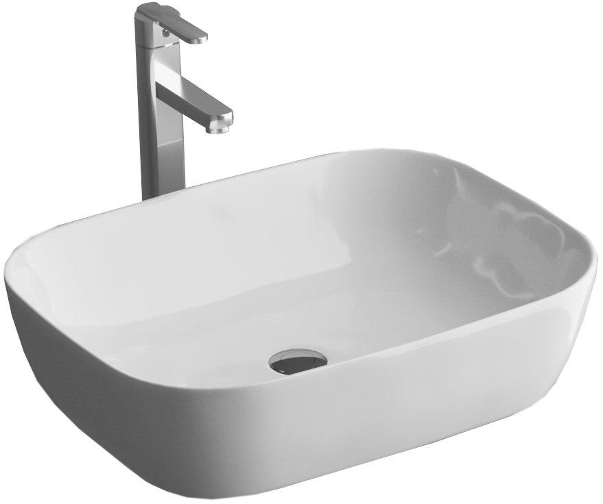 Умывальник накладной GR-3020  50,5*40,5*14 белый